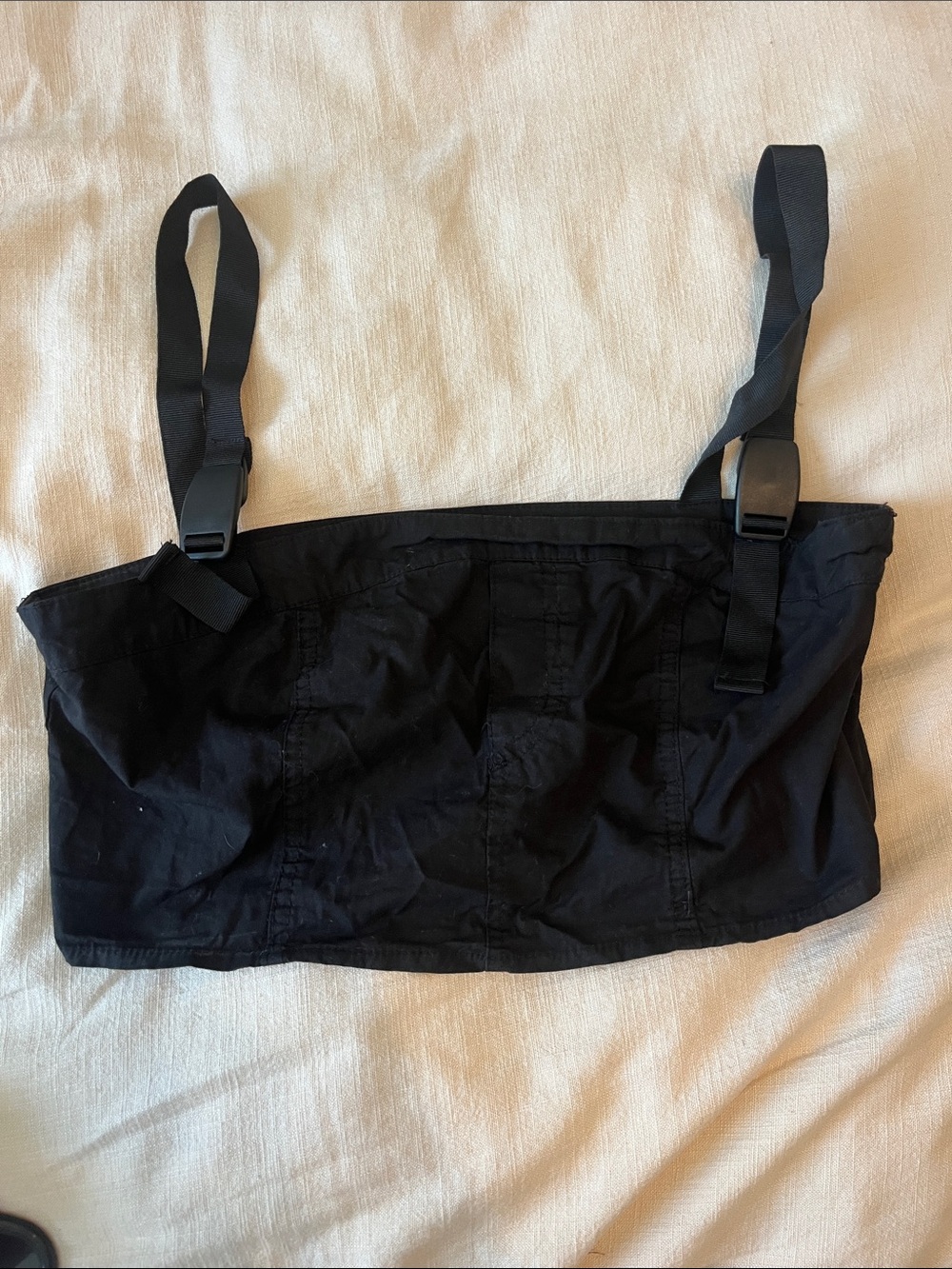 Utility Zara Crop Top w/ Buckles